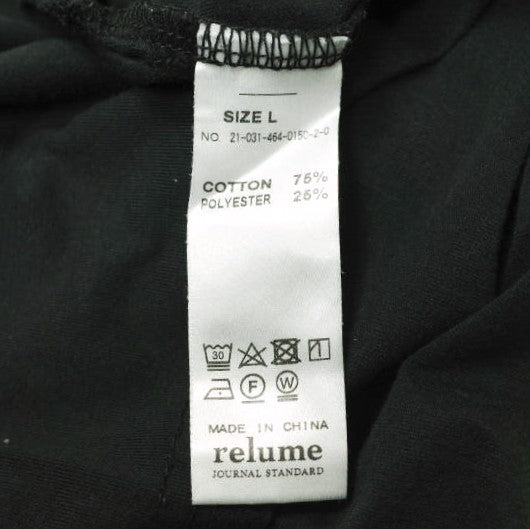 JOURNAL STANDARD relume HOUSE HOLD コットン ポリエステル Tシャツ