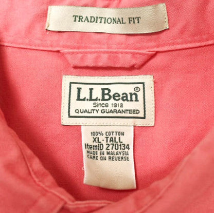 L.L.Bean メンズ サンウォッシュド キャンバス シャツ