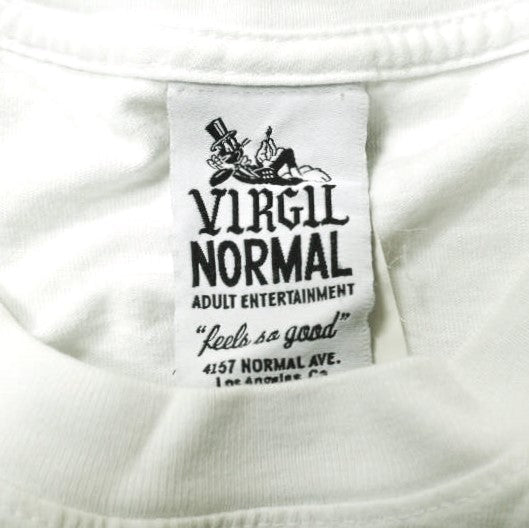 Virgil Normal スクリーン プリント Tシャツ コットン Tシャツ