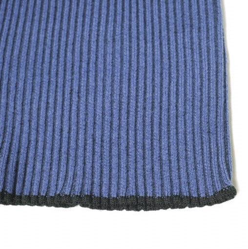 エイチビューティーアンドユース WOOL RAYON リブハイネックニット
