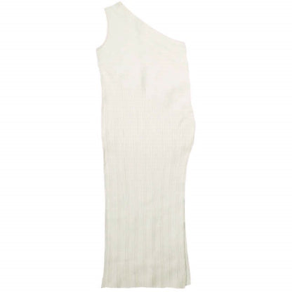 フィーニー RANDOM RIB ONE SHOULDER DRESS ワンピース