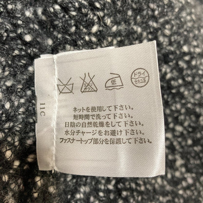 シャネル ツイードニットジップジャケット