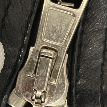 バレンシアガ レザーライダースジャケット