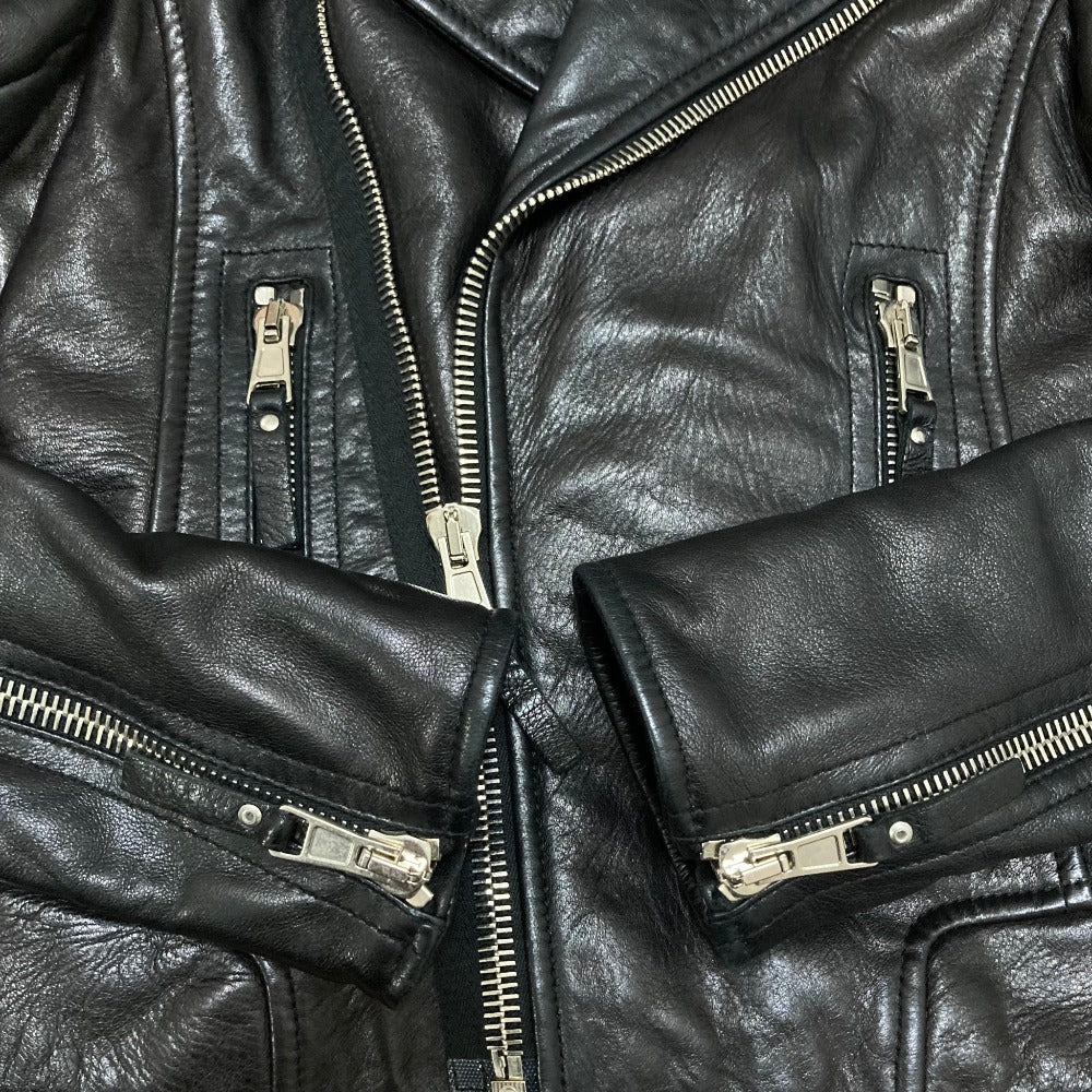 バレンシアガ レザーライダースジャケット