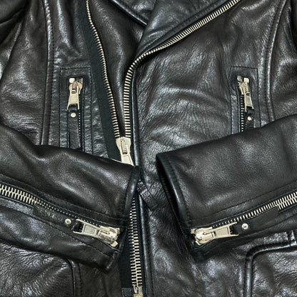 バレンシアガ レザーライダースジャケット