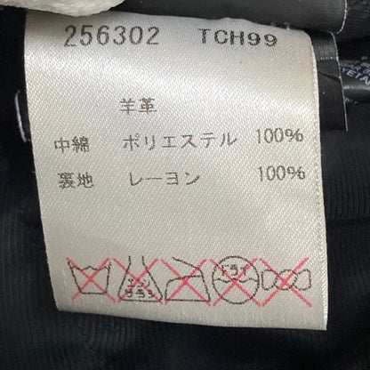 バレンシアガ レザーライダースジャケット