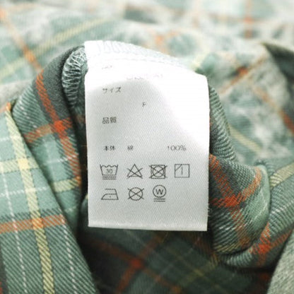 Danke Schon ブリーチ チェック ロングシャツ