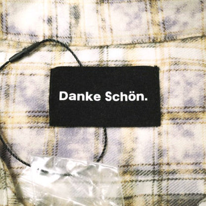 Danke Schon ブリーチ チェック オープンカラー シャツ