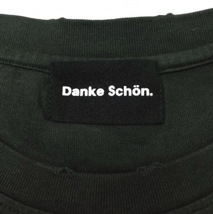 Danke Schon ピグメント サークル ロゴ SST コットン Tシャツ