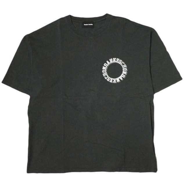 Danke Schon ピグメント サークル ロゴ SST コットン Tシャツ