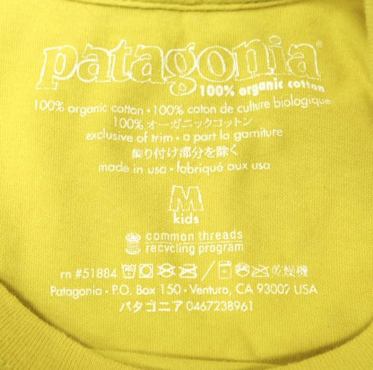 パタゴニア オーガニック コットン ライブ シンプリー Tシャツ