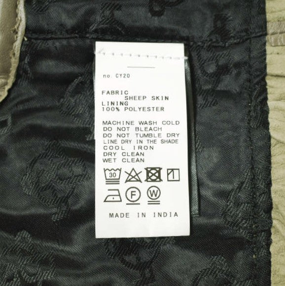 ジャストフィーメイル ラムレザー 付け襟