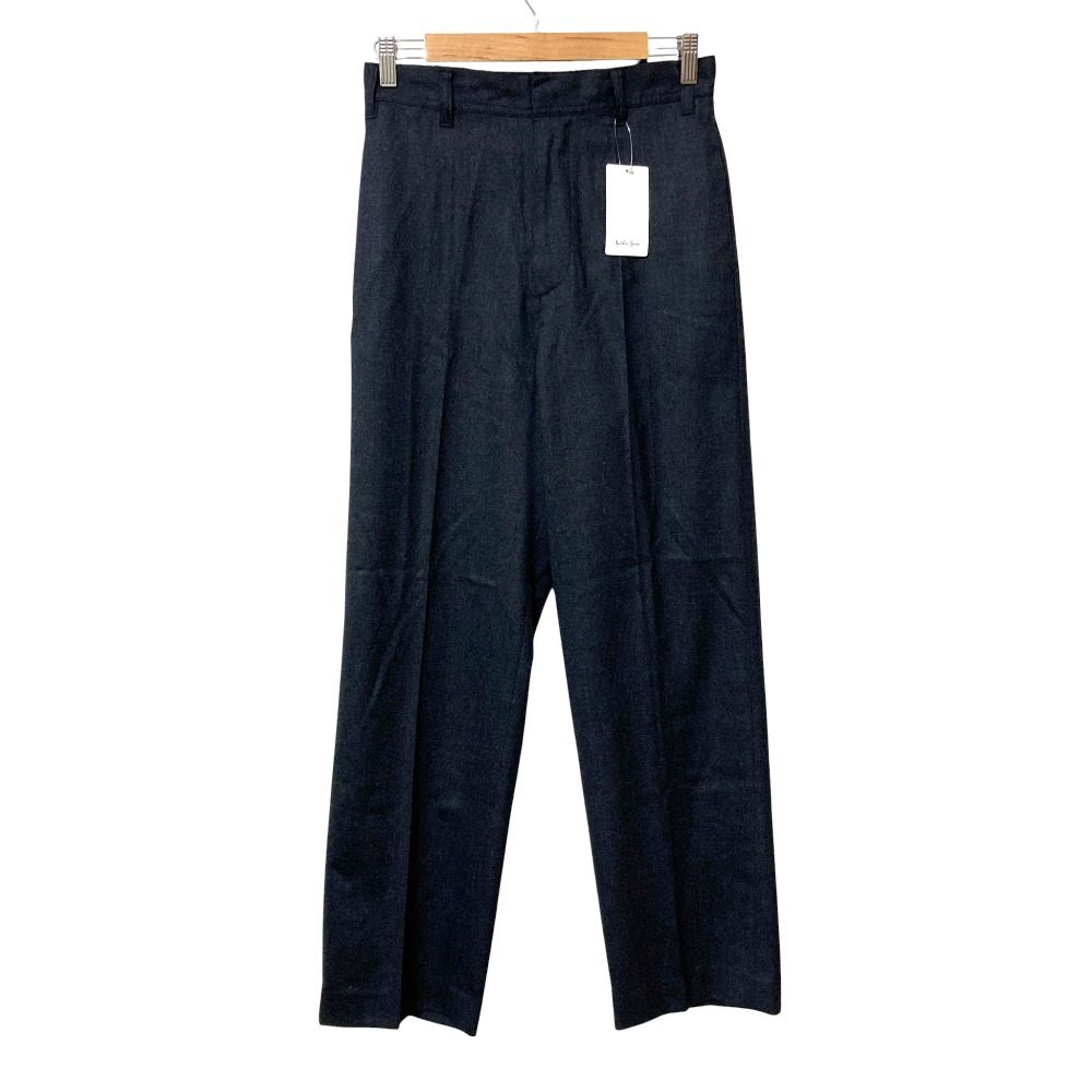 スピックアンドスパン ファインウールストレッチパンツ