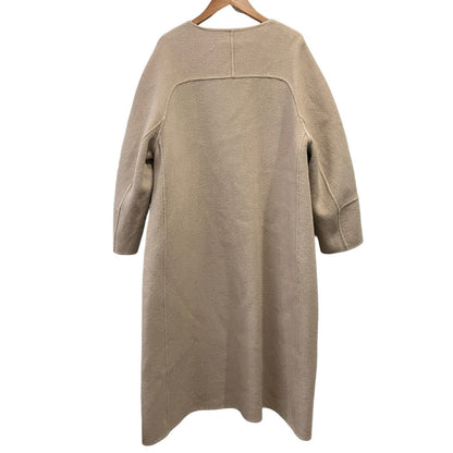 ルフィル シルクウールノーカラーコート