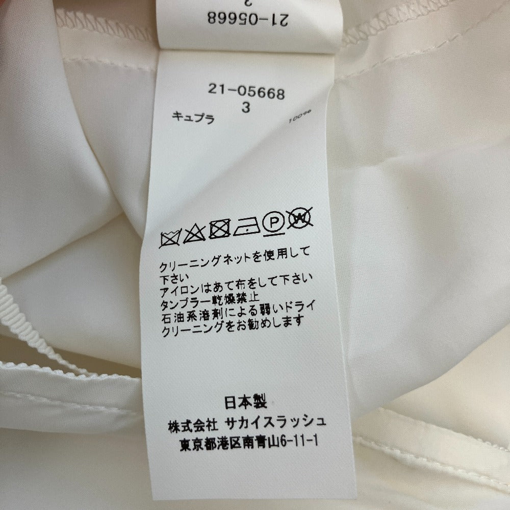 サカイ ニットシャツドッキングロングワンピース
