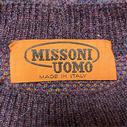 ミッソーニUOMO ウールニットセーター