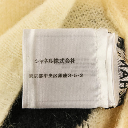シャネル カメリア モヘア カシミヤ ストール