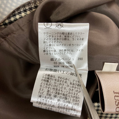 ジャスグリッティー 千鳥格子スカート