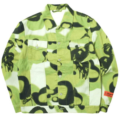 ヘロン プレストン HERON CAMO デニム ジャケット
