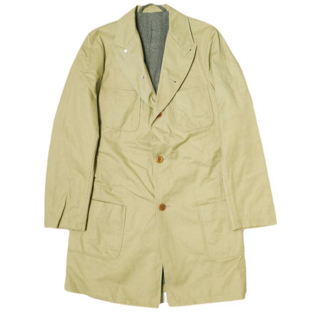 Sanca × BEAMS BOY コットン ツイル コート