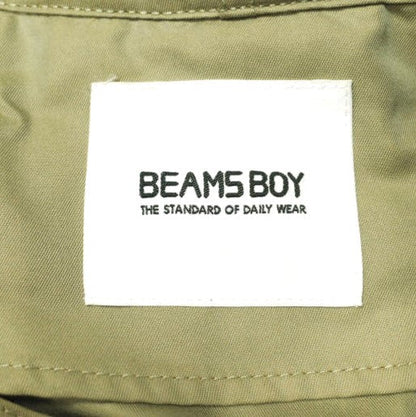 BEAMS BOY シャンブレー ツイル コート