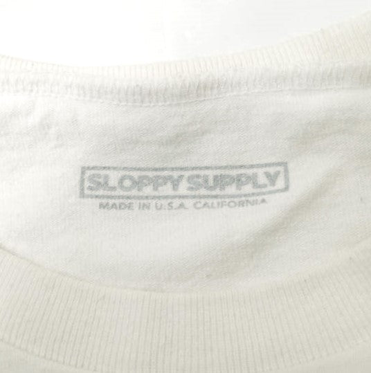 Sloppy Supply × BEAUTY&YOUTH UNITED ARROWS FAST FOODS コットン 長袖 Tシャツ 限定