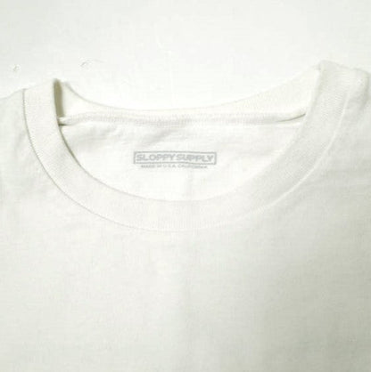 Sloppy Supply × BEAUTY&YOUTH UNITED ARROWS FAST FOODS コットン 長袖 Tシャツ 限定