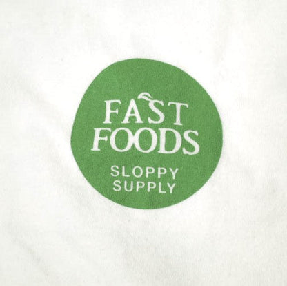 Sloppy Supply × BEAUTY&YOUTH UNITED ARROWS FAST FOODS コットン 長袖 Tシャツ 限定