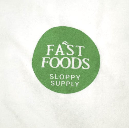Sloppy Supply × BEAUTY&YOUTH UNITED ARROWS FAST FOODS コットン 長袖 Tシャツ 限定