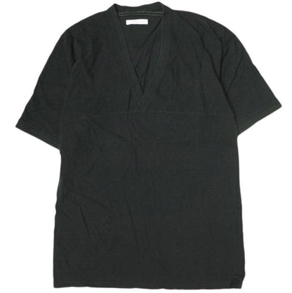 FUMIKA_UCHIDA コットン ディープ V オーバー ショルダー Tシャツ