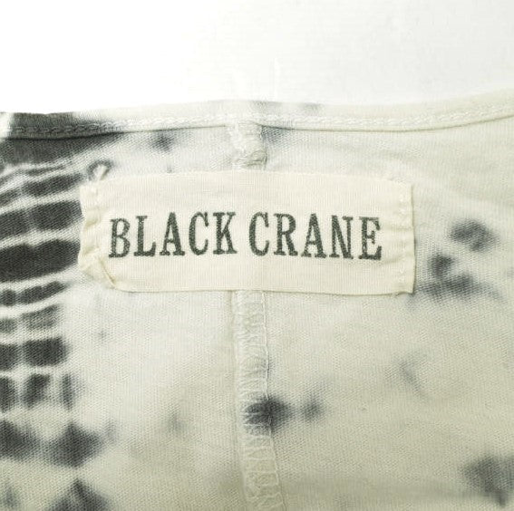 BLACK CRANE オフィシャル ネーム コットン Tシャツ