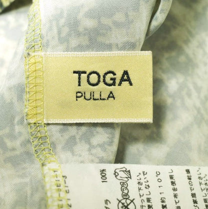 TOGA PULLA プリント キュプラ スカート