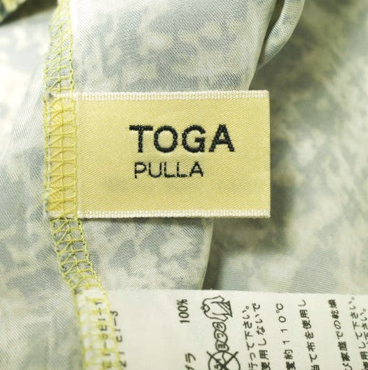 TOGA PULLA プリント キュプラ スカート