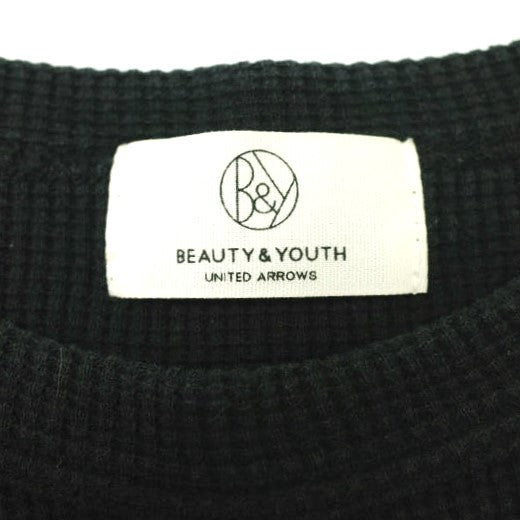 BEAUTY&YOUTH UNITED ARROWS ワッフル コットン プルオーバー