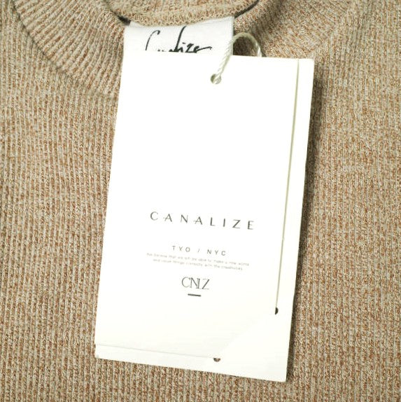 CNLZ カット オフ ロング Tシャツ コットン ポリエステル 長袖