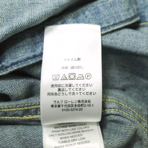 デニム&サプライ デニム ウエスタン シャツ コットン シャツ