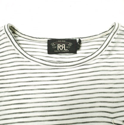 RRL S/S ボーダー ポケット Tシャツ コットン Tシャツ