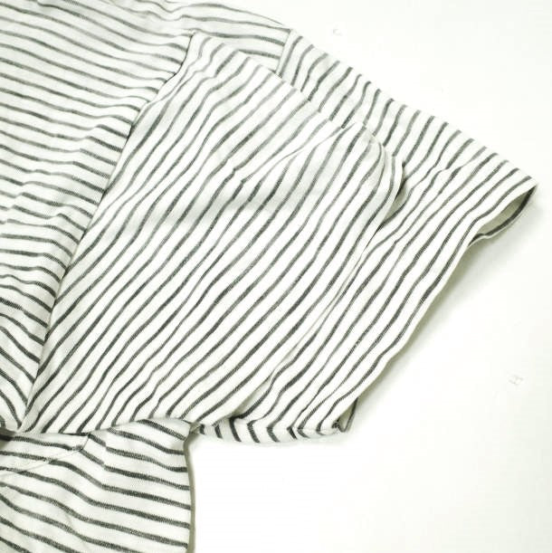 RRL S/S ボーダー ポケット Tシャツ コットン Tシャツ