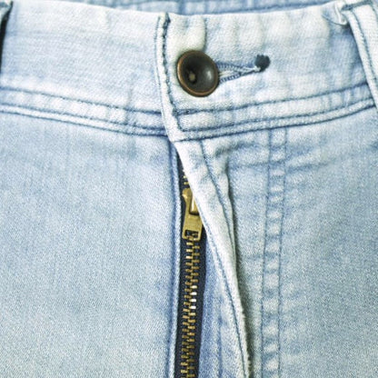 e JEANS ジョグ ジーンズ コットン ブレンド デニム パンツ