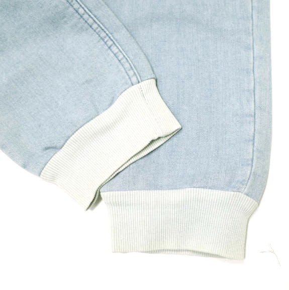 e JEANS ジョグ ジーンズ コットン ブレンド デニム パンツ