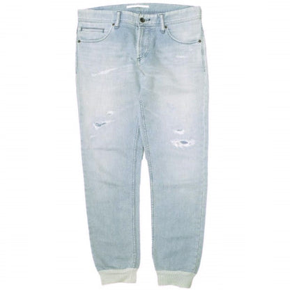 e JEANS ジョグ ジーンズ コットン ブレンド デニム パンツ