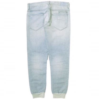 e JEANS ジョグ ジーンズ コットン ブレンド デニム パンツ