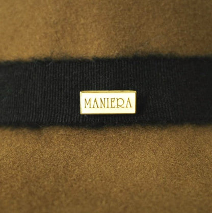maniera シャギー リボン ウール ハット