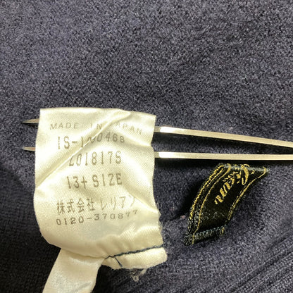 レリアン ウールカシミヤブレンドハイネックニットセーター