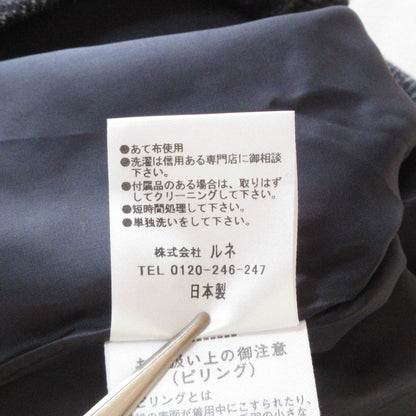 ルネ ツイードクロップドプルオーバーブラウス