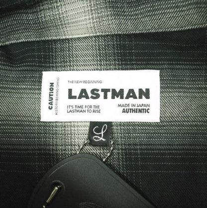 LASTMAN オンブレチェック ウエスタンシャツ
