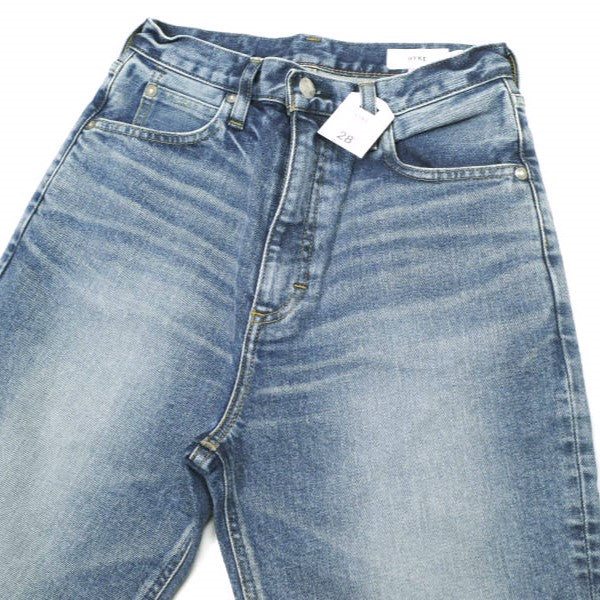 HYKE テーパードUWBデニムパンツ