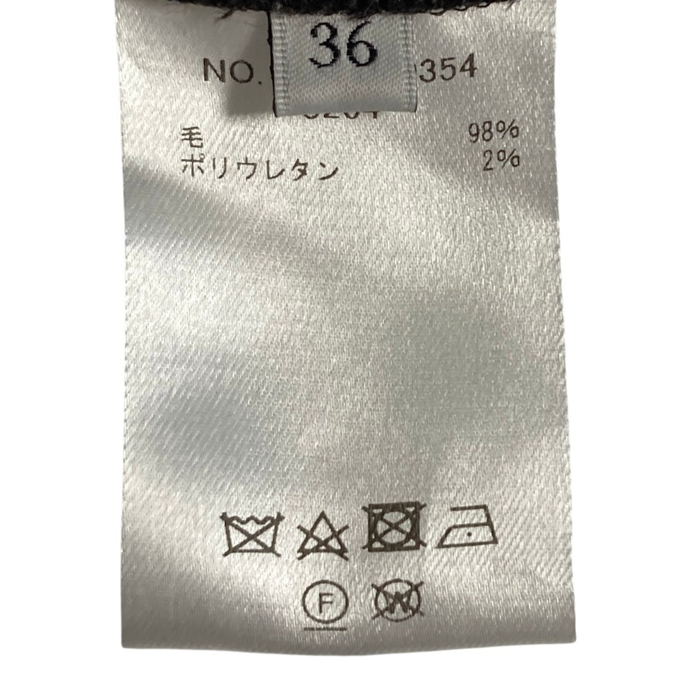 エブール ウールフリンジロングスリーブシャツ