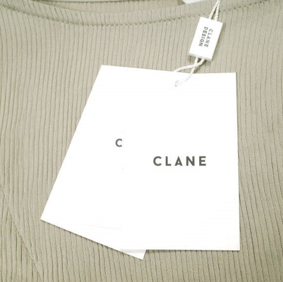 CLANE スクエアスリーブ ショートトップス