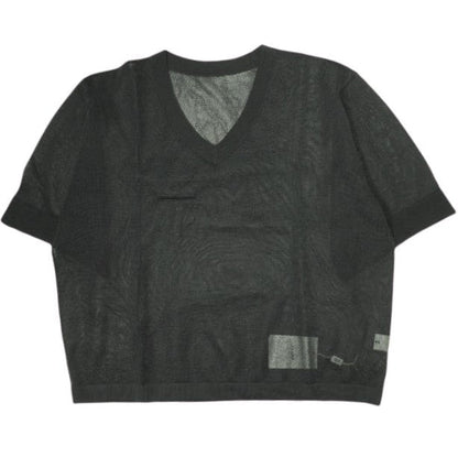 CLANE シアー Vネック ニット トップス